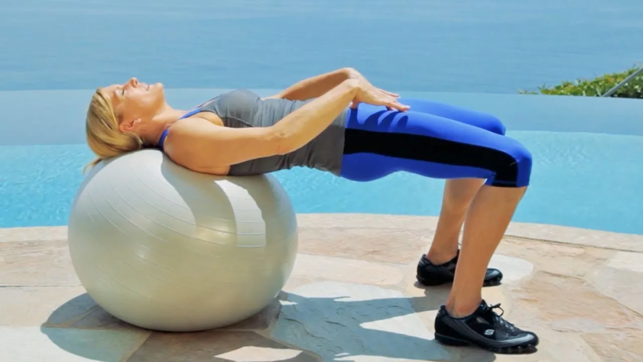 Surfing Exercise Exercise Ball