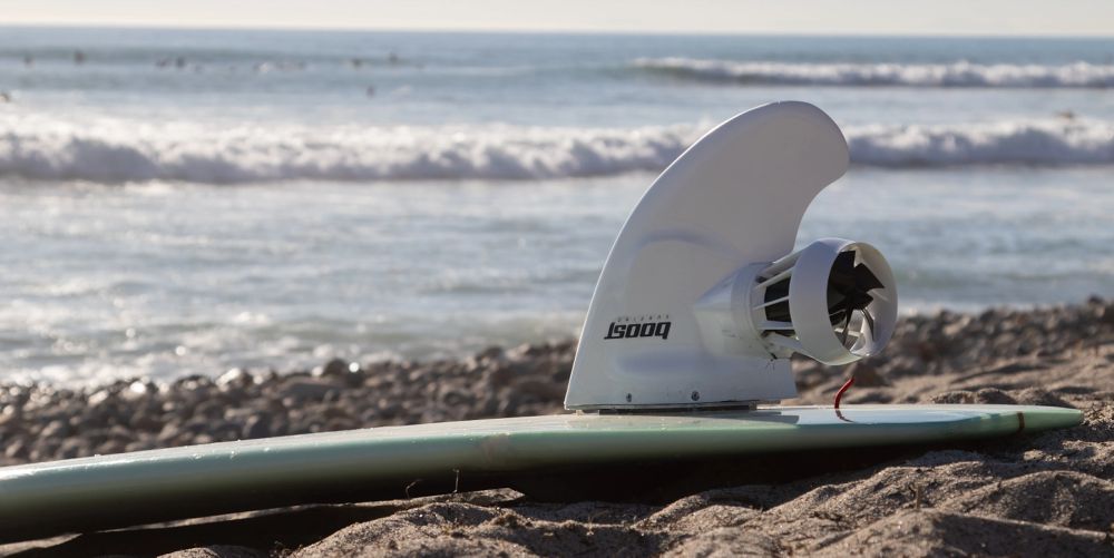 Equip a Surf Assistant with Boost Fin: